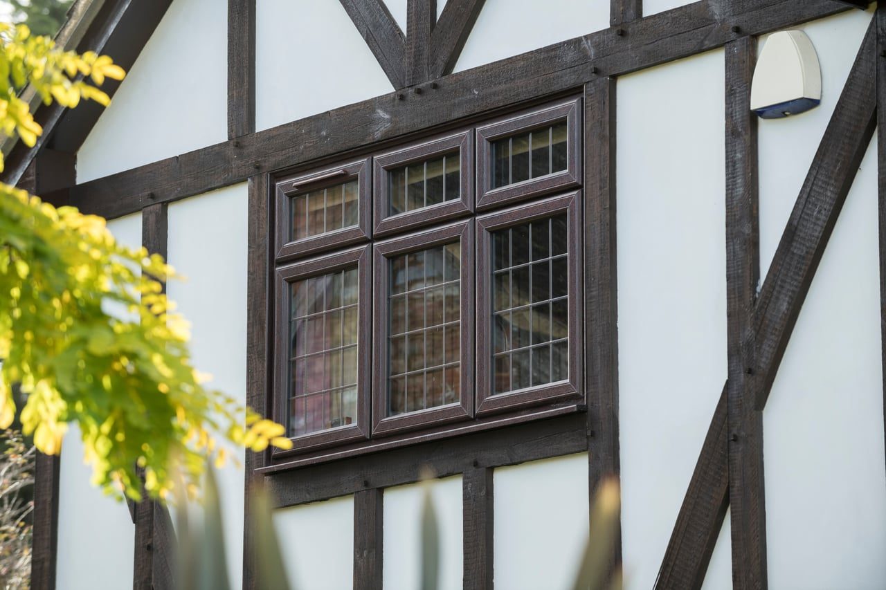 uPVC and aluminium windows installed on a property