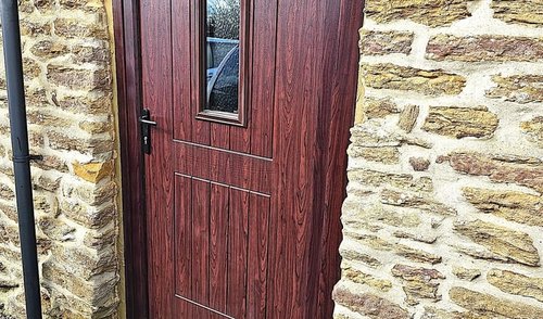 Timber-Effect Door style example